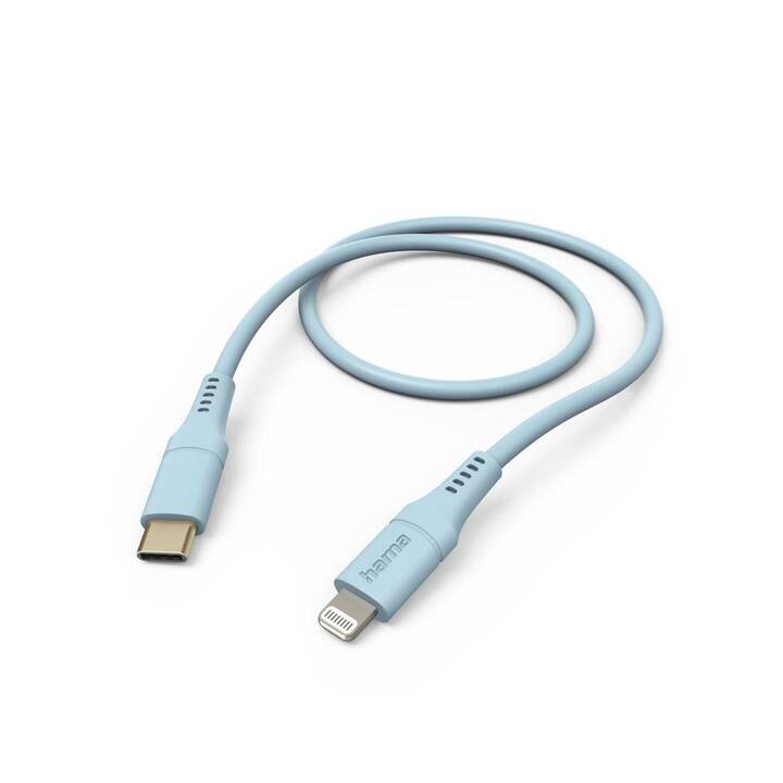 HAMA Flexible Câble (Lightning, USB Type-C, 1.5 m)