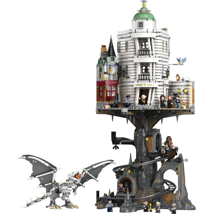 LEGO Harry Potter La banque des sorciers Gringotts – Édition Collector (76417, Difficile à trouver)