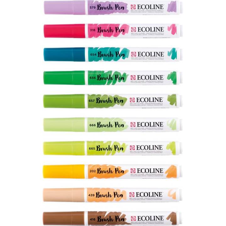 TALENS Botanic Crayon feutre (Multicolore, 10 pièce)