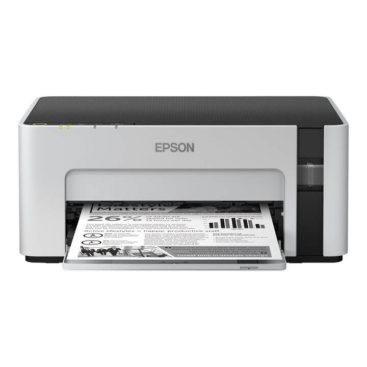 EPSON EcoTank ET-M1120 (Imprimante à jet d'encre, Noir et blanc, Wi-Fi, WLAN)