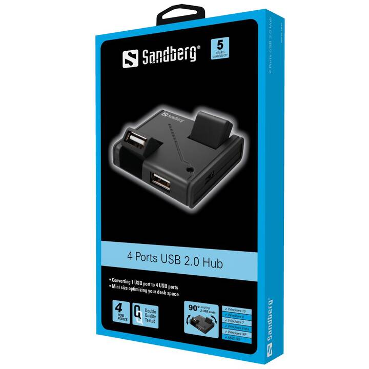 SANDBERG 133-67 (4 Ports, USB 2.0)
