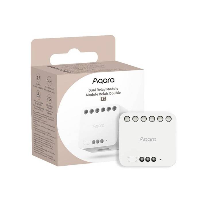 AQARA Actionneur d'interruption Dual Relay T2 