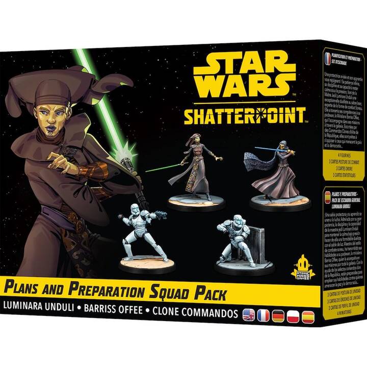 ATOMIC Star Wars: Shatterpoint Plans and Preparation Squad Pack (DE, IT, EN, FR, ES)