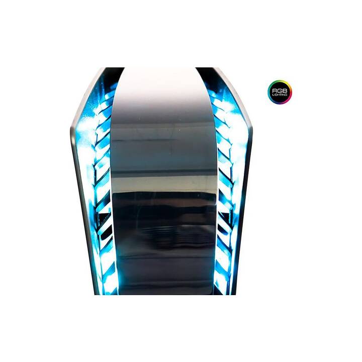 ROCKET GAMES RGB Carbon Digital Edition Dock Cover (PlayStation 5, Schwarz)