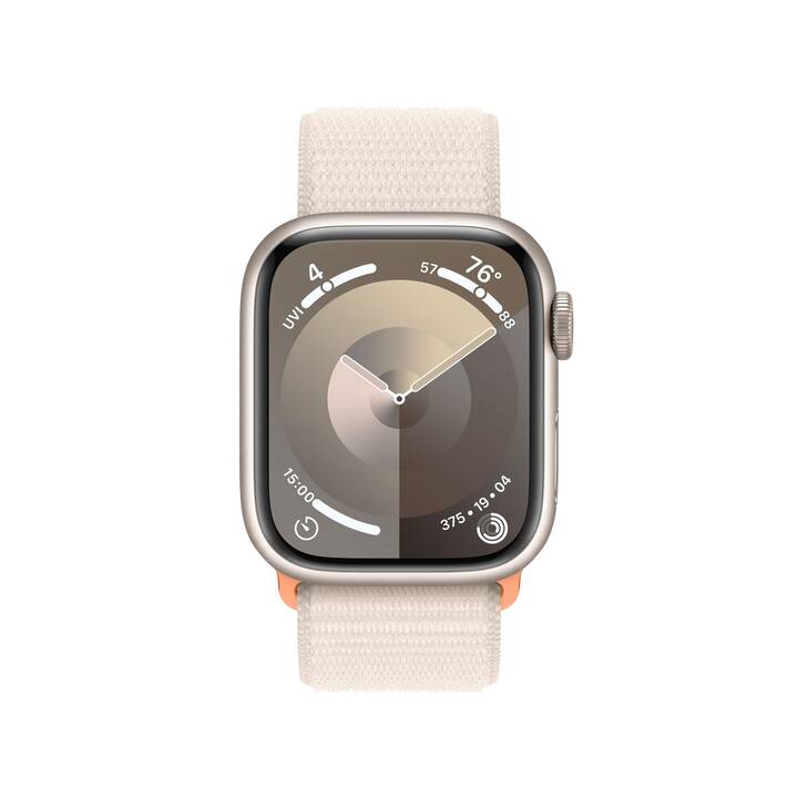 APPLE Watch Series 9 GPS (41 mm, Alluminio)