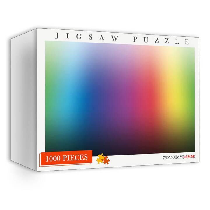 EG Puzzle (1000 Teile) - bunt - Farbe