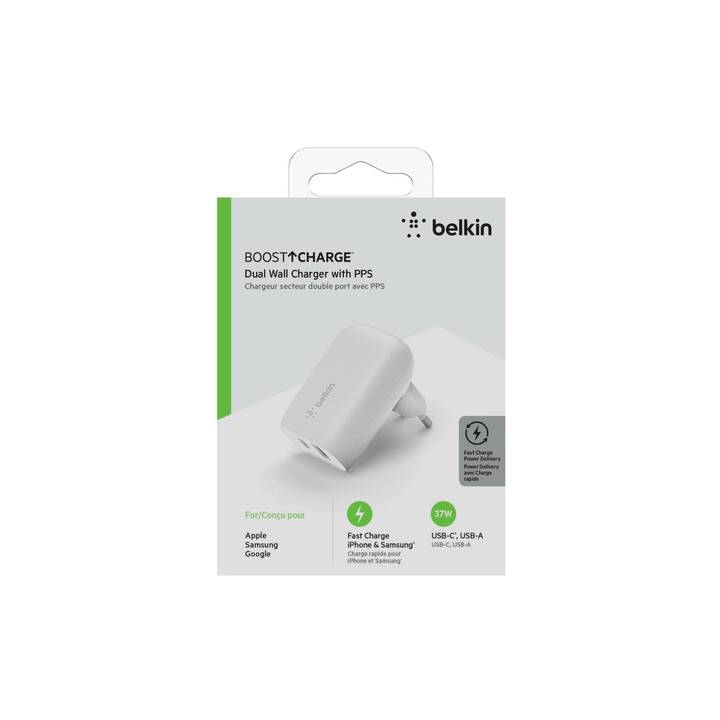 BELKIN Boost Charge Chargeur mural (USB-A, USB-C)
