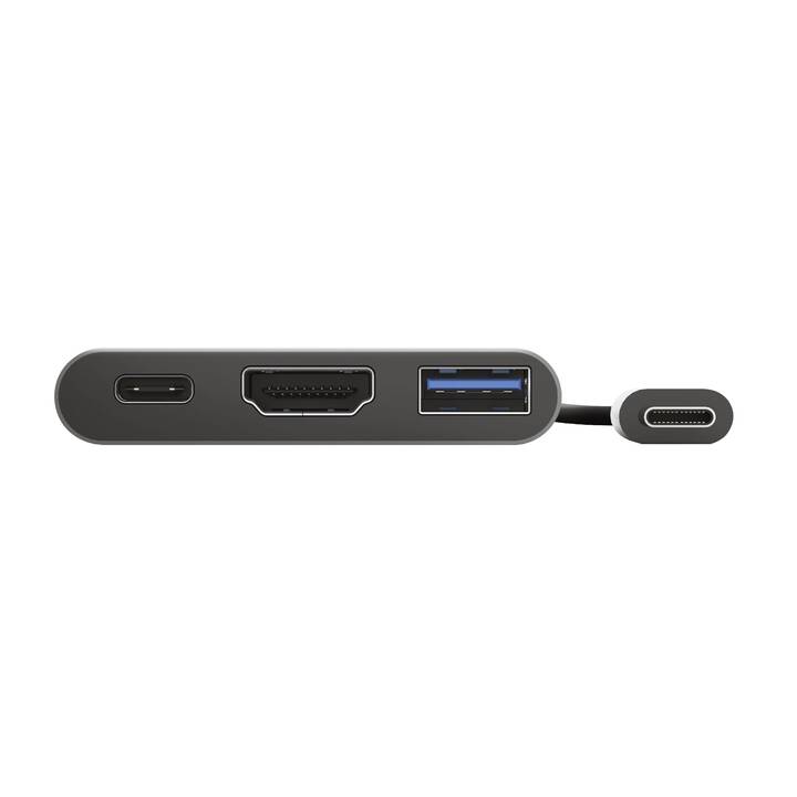 TRUST Dalyx (3 Ports, HDMI, USB Type-A)