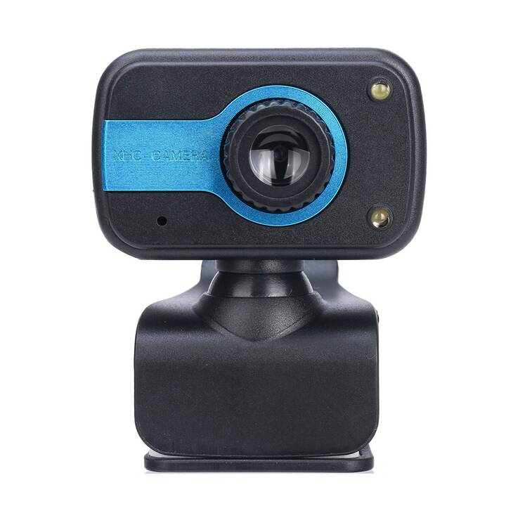 EG Webcam (640 x 480, Schwarz, Blau)