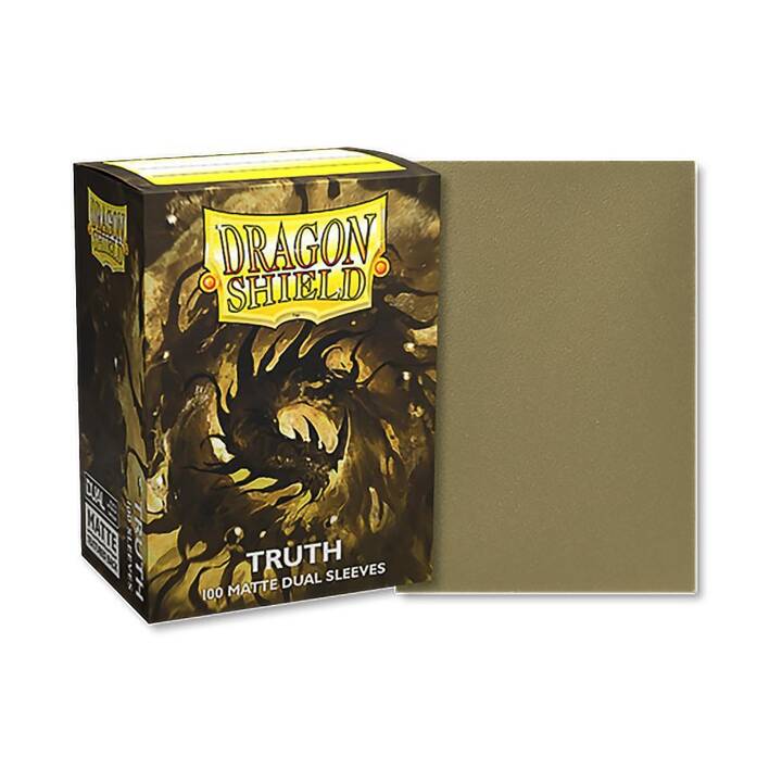 Dragon Shield Matte Mint - Lot De 2 Paquets (200 Pochettes) - Protège-cartes TCG - Dos Texturé, Devant