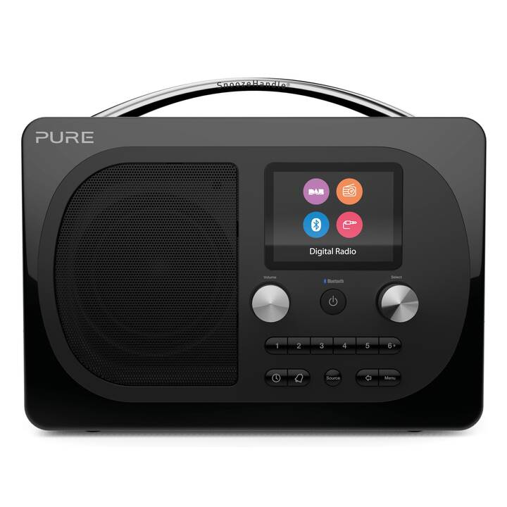 PURE Evoke H4 Prestige BT Radio digitale (Nero)