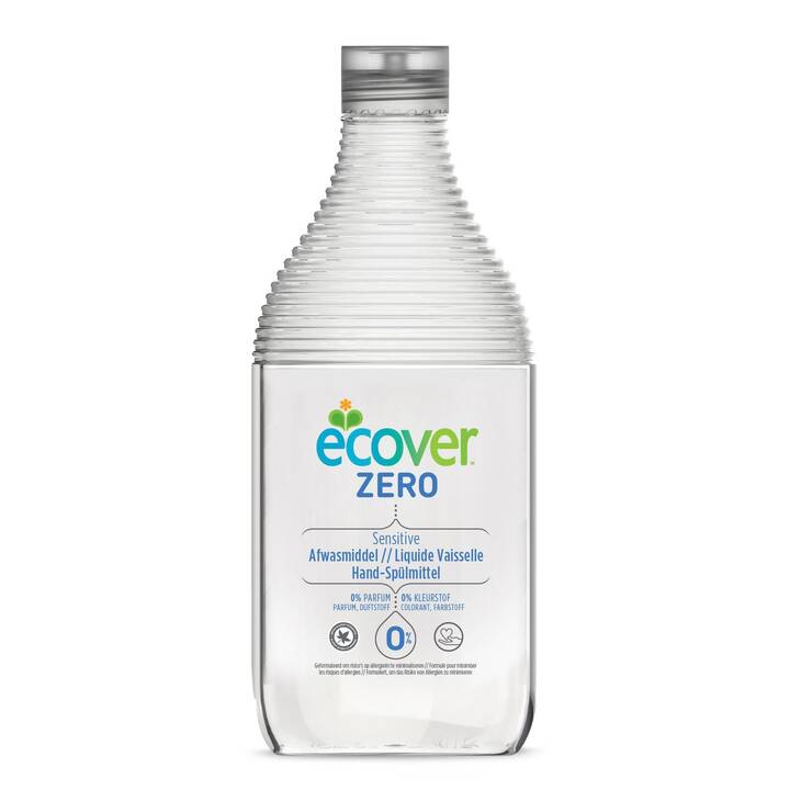 ECOVER Detergente per piatti a mano ECV Zero (450 ml, Liquido)