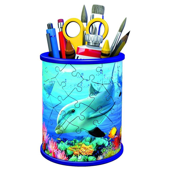 RAVENSBURGER Pencil Cup Underwater World 3D Puzzle (54 x)