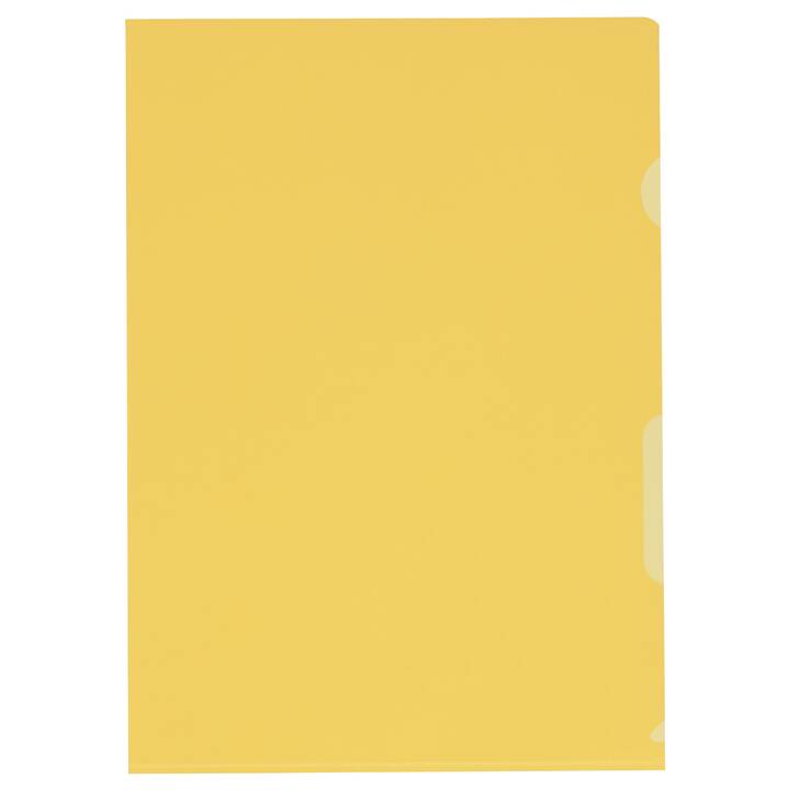 KOLMA RACER Sichtmappe Visa SuperStrong (Gelb, A4, 100 Stück)