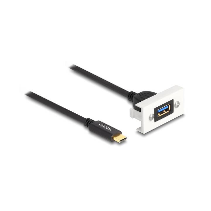 DELOCK SuperSpeed Kabel (USB C, USB Typ-A, 1 m)
