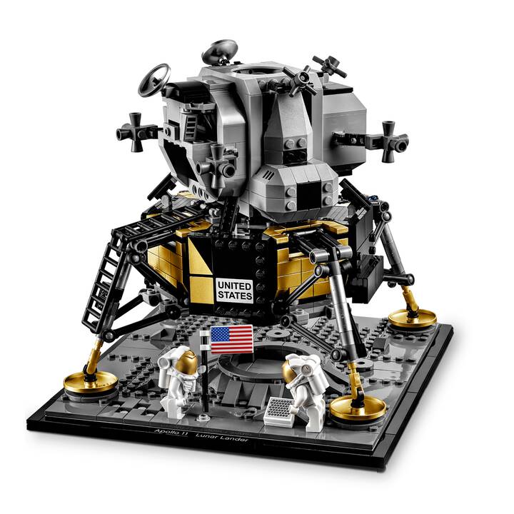 LEGO Creator Expert NASA Apollo 11 Mondlandefähre (10266, seltenes Set)