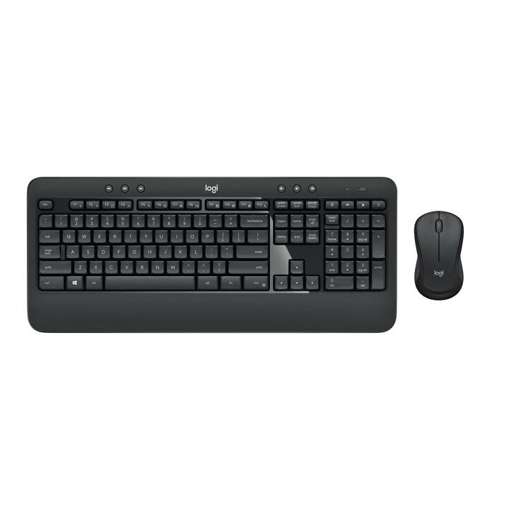 LOGITECH MK540 (USB, Svizzera, Senza fili)