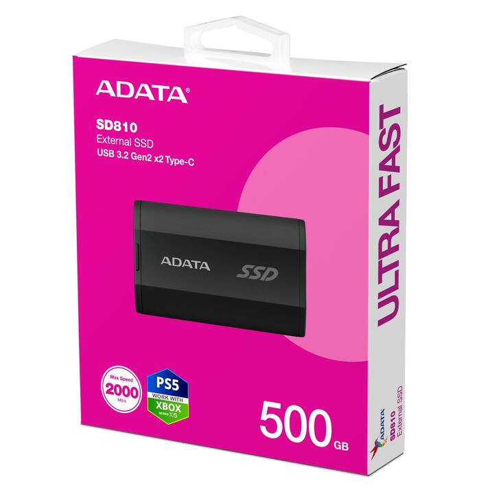 ADATA SD810 (USB di tipo C, 500 GB)