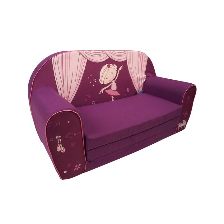 KNORRTOYS Kindersofa Miniclara Wonderland (Violett, Pink)