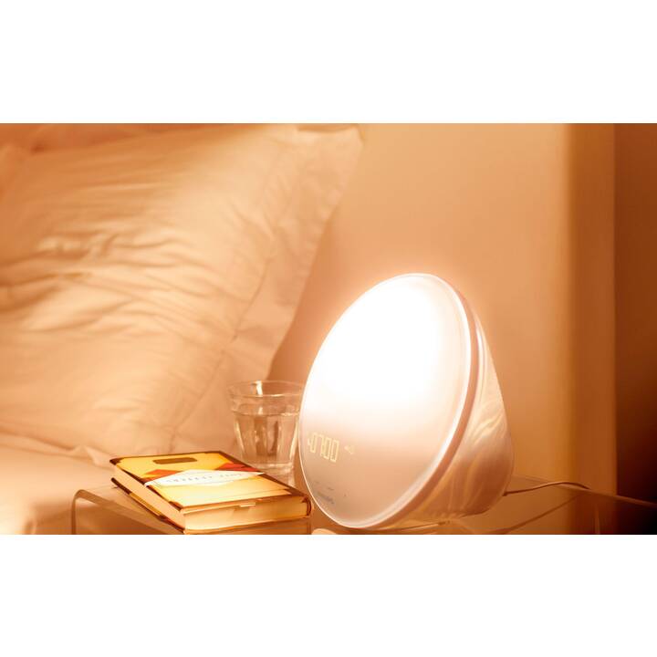 PHILIPS Réveil de luminothérapie SmartSleep HF3521/01 (Blanc)