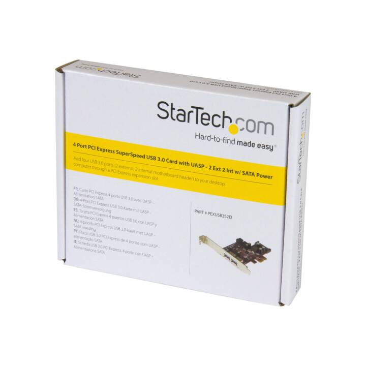 STARTECH.COM Schnittstellenkarte (USB 3.0 Typ-A)