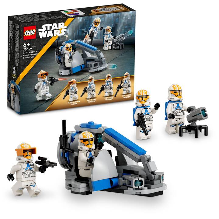 LEGO Star Wars Ahsokas Clone Trooper der 332. Kompanie – Battle Pack (75359)