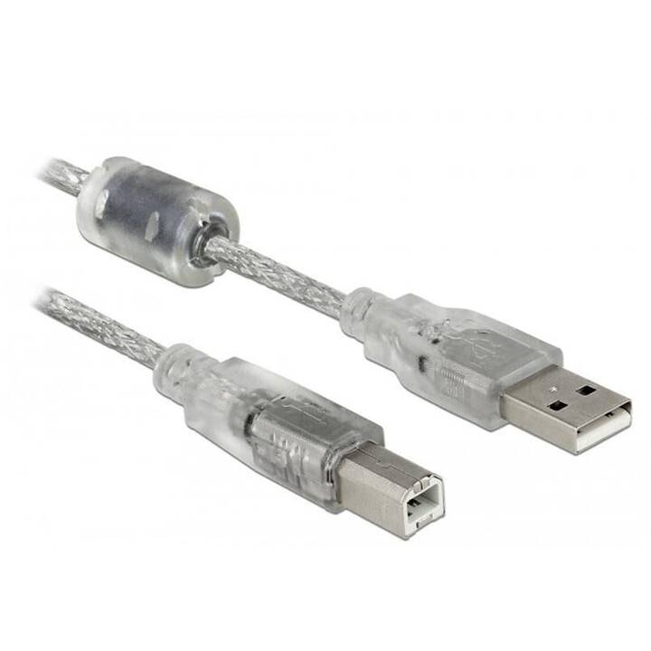 DELOCK Câble USB (USB Type-B, USB 2.0 de type A, 0.5 m)