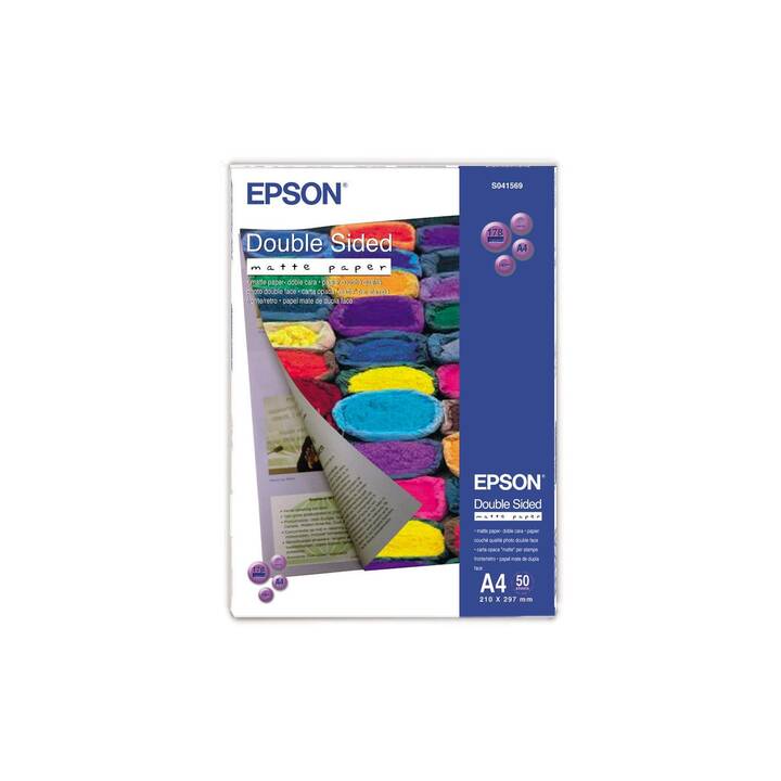 EPSON Papier photo (50 feuille, A4, 178 g/m2)