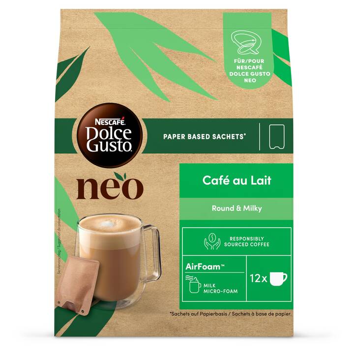 NESCAFÉ DOLCE GUSTO Kaffeekapseln Neo Café au Lait (12 Stück)