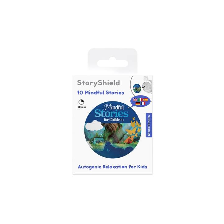 STORYPHONES Giochi radio per bambini StoryShield 10 Mindful Stories (DE, IT, EN, FR, ES)