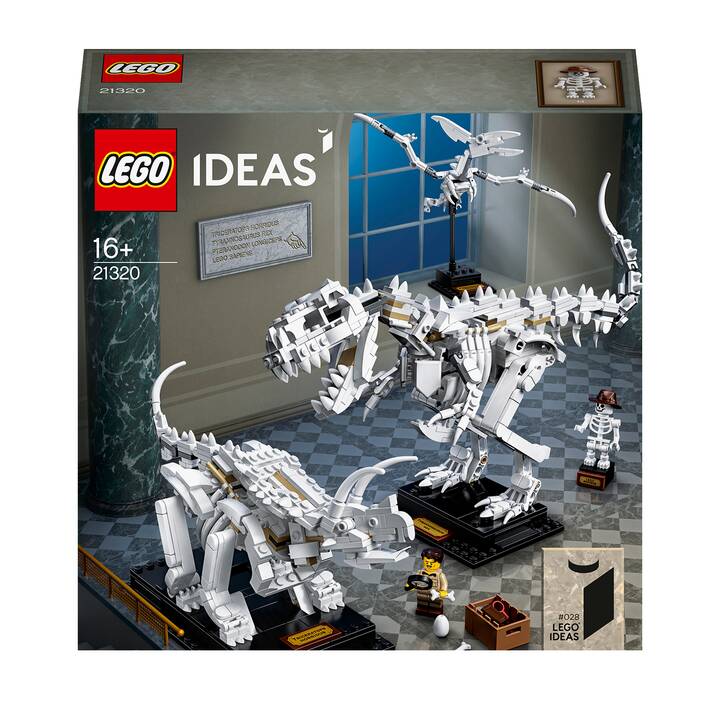 LEGO Ideas Dinosaurier-Fossilien (21320, seltenes Set)