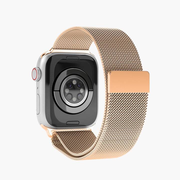 VONMÄHLEN Milanese Loop Bracelet (Apple Watch 45 mm / 42 mm / 49 mm / 44 mm, Roségold)