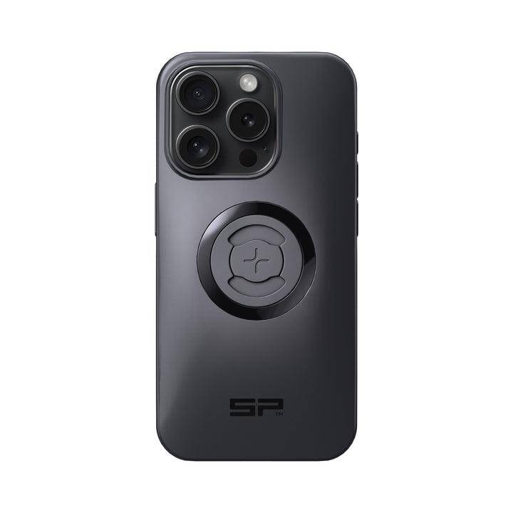 SP CONNECT Backcover Sport (iPhone 15, iPhone 15 Pro, Schwarz)