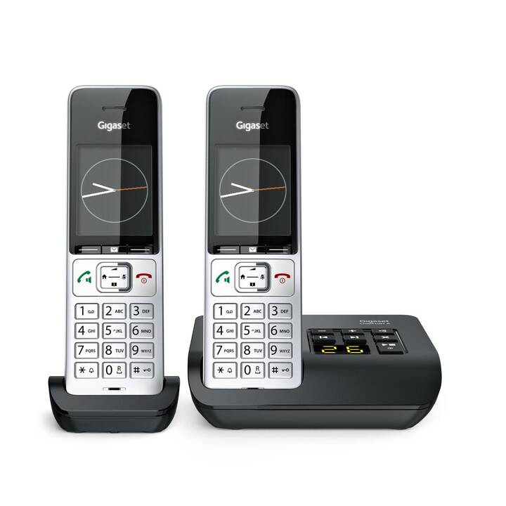 GIGASET COMFORT 500A duo (Argent, Noir)