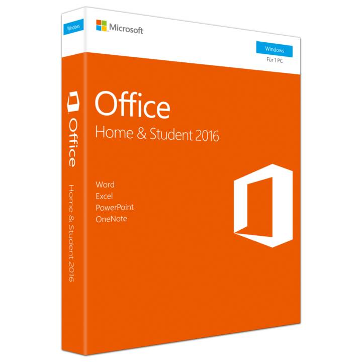 MICROSOFT Office Home and Student 2016 Box Pack 2016
