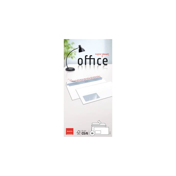 ELCO Enveloppes Office (C5/6, 50 pièce, FSC)