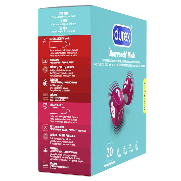 DUREX Préservatifs Überrasch Mich (30 pièce)