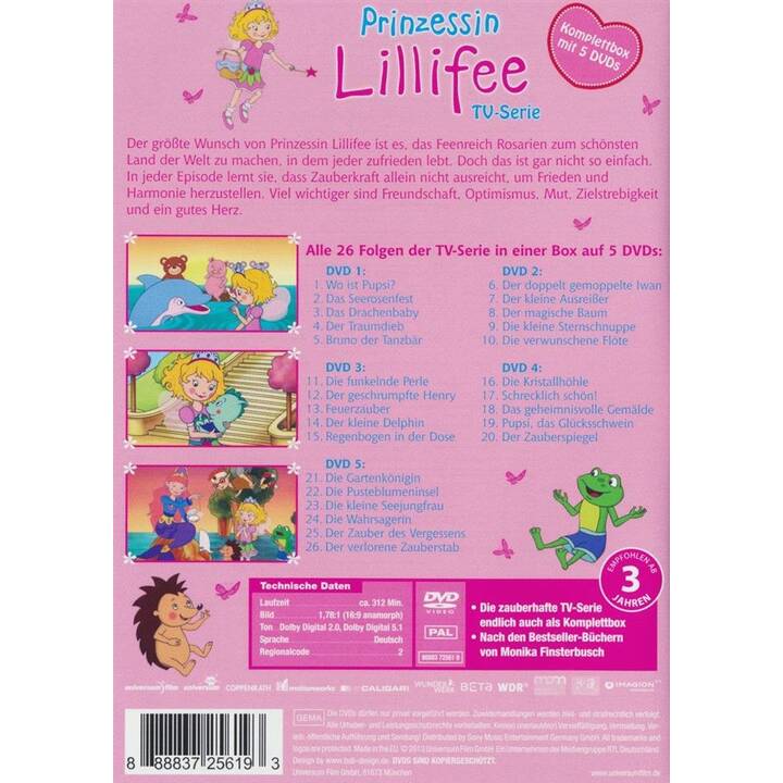 Prinzessin Lillifee - TV-Serie - Komplettbox (DE)