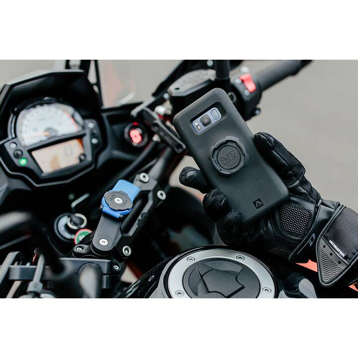 QUAD LOCK Motorcycle Mount V2 Fahrzeughalterung (Blau, Schwarz)