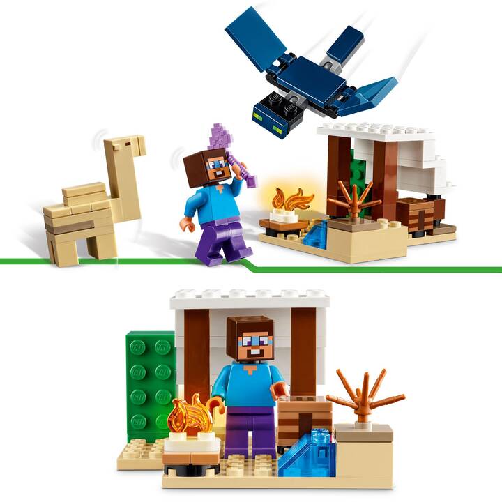 LEGO Minecraft L’expédition de Steve dans le désert (21251)