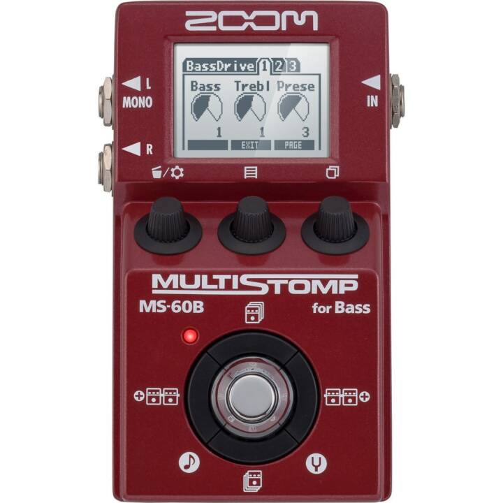 ZOOM MS-60B (Rosso)
