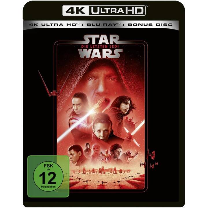 Star Wars - Episode 8 - Die letzten Jedi  4K Ultra HD Blu-ray (DE, EN, IT, FR)