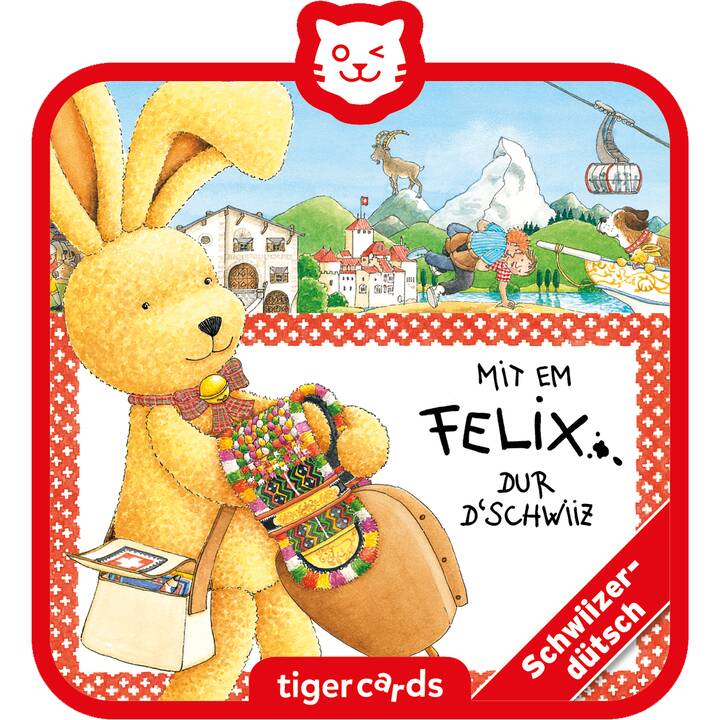 TIGERMEDIA Pièce radiophonique pour enfants Tigercard Felix (Suisse allemand, Tigerbox Touch)