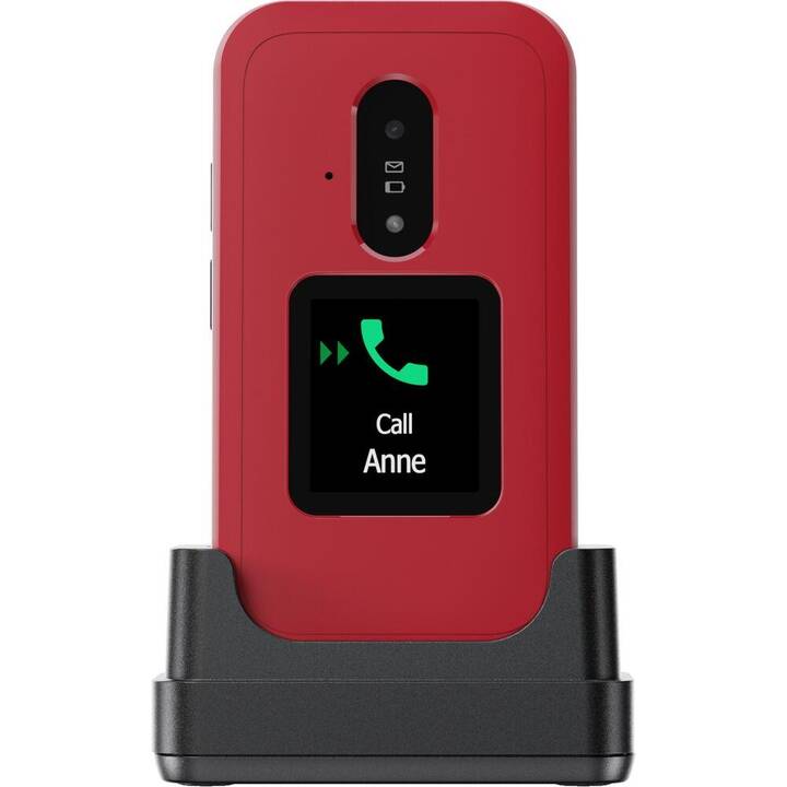 DORO Leva E30 (128 MB, Rot, Weiss, 2.8", 0.3 MP)