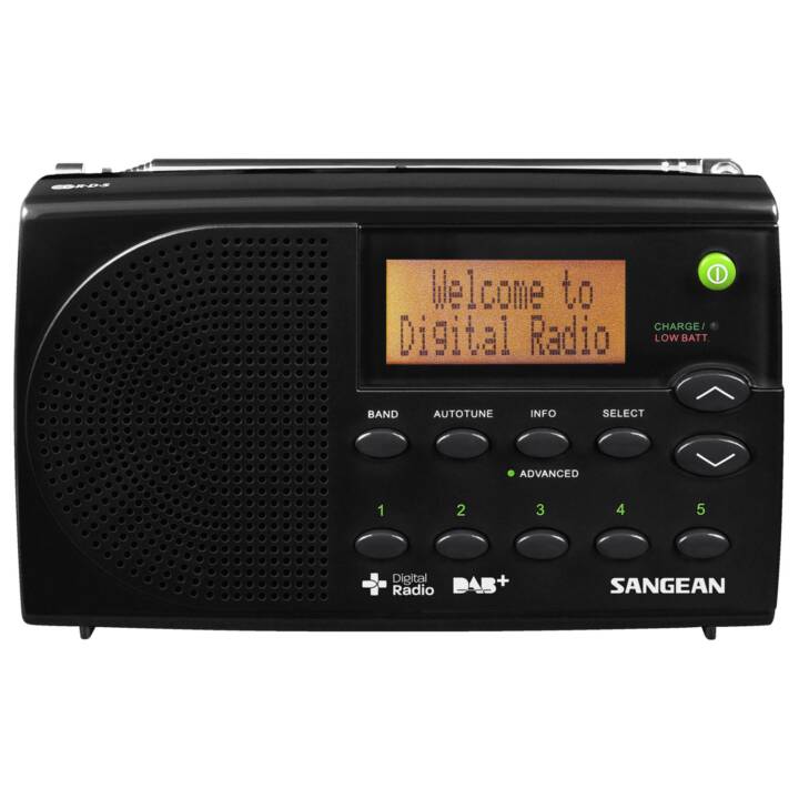 SANGEAN ELECTRONICS DPR-65 Radios numériques (Black)