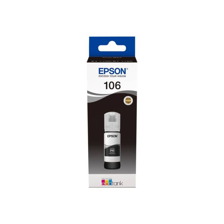 EPSON 106 (Noir, Photo noir, 1 pièce)