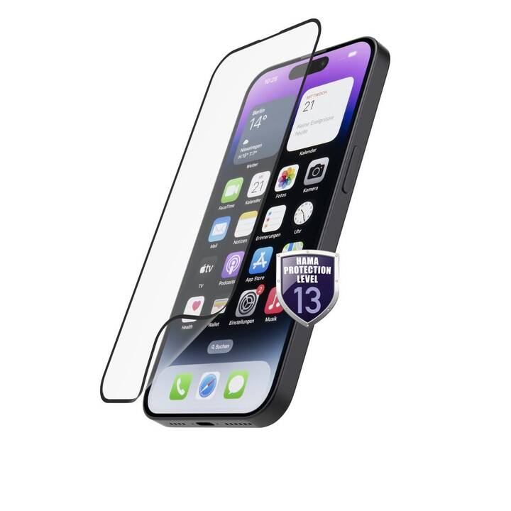 HAMA Displayschutzfolie (iPhone 15 Pro, 1 Stück)