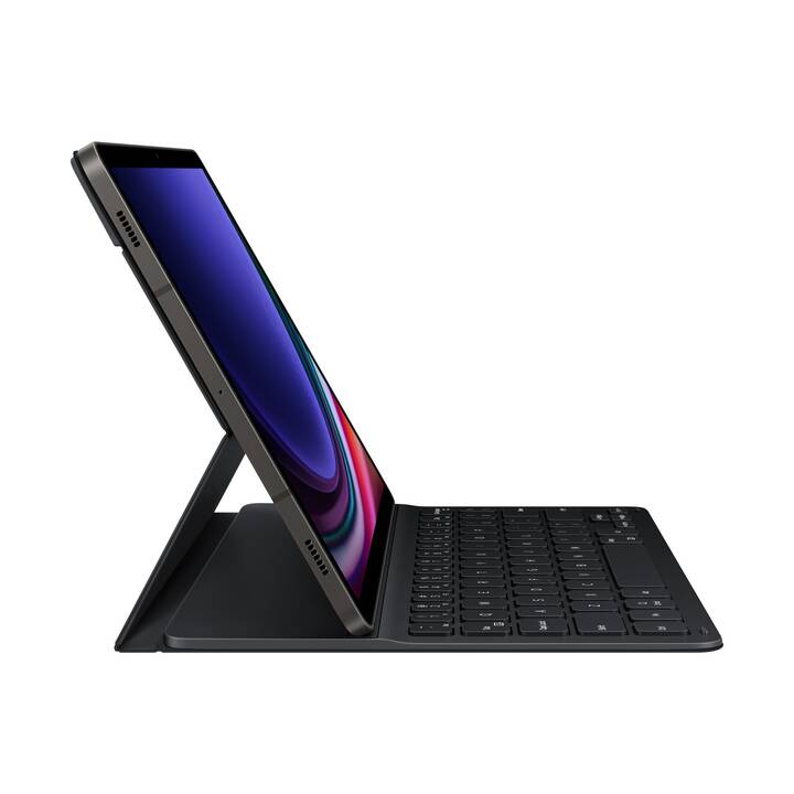 SAMSUNG Keyboard Slim Type Cover / Tablet Tastatur (11", Galaxy Tab S9, Galaxy Tab S9 FE, Schwarz)