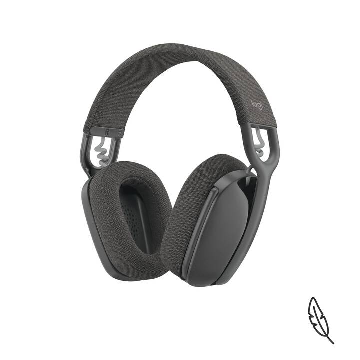 LOGITECH Office Headset Zone Vibe 100 (Over-Ear, Kabel und Kabellos, Graphit)