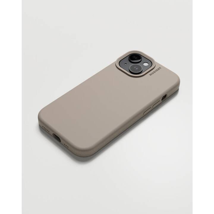 NUDIENT Backcover Base (iPhone 15, Beige)